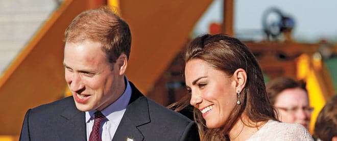 Drinks with the duke and duchess