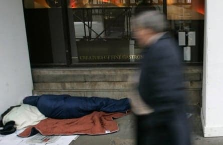 Down and out in London