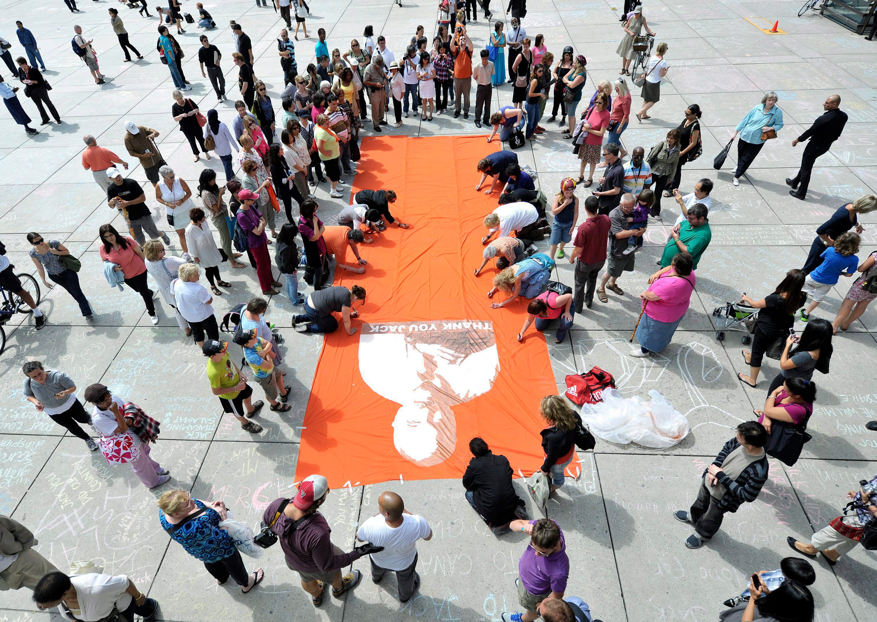 Photo gallery: The cult of Jack Layton