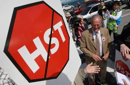 B.C. votes to repeal HST