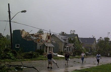Tornado prevents exam on natural disasters