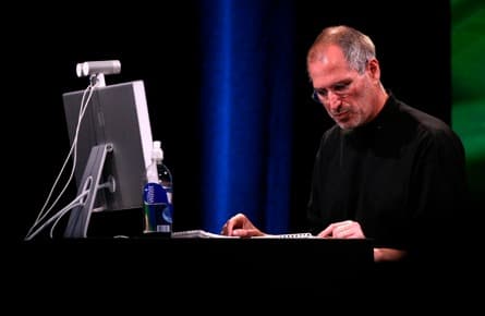 Steve Jobs put doing ahead of talking