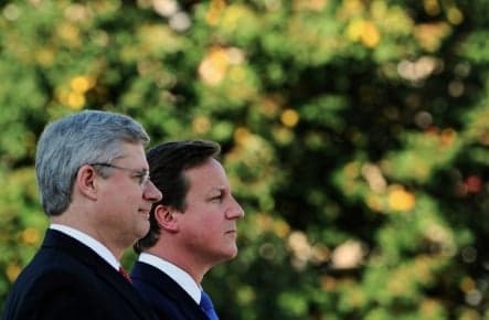 David Cameron comes to Ottawa