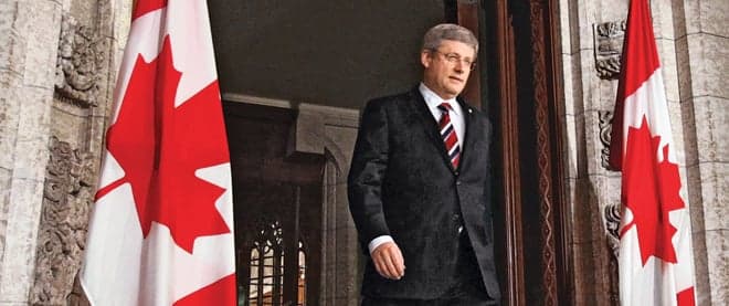 Harper's majority rules