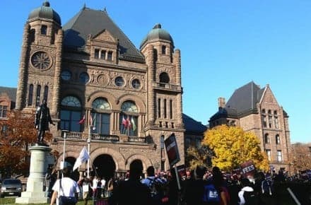CFS grades Ontario leaders
