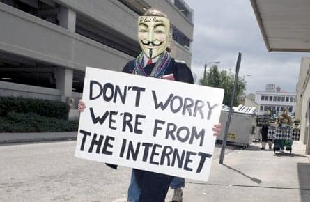 Anonymous takes on a Mexican drug cartel