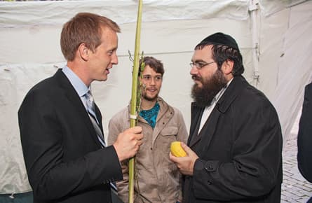 How the Tory MP surprised the Rabbi