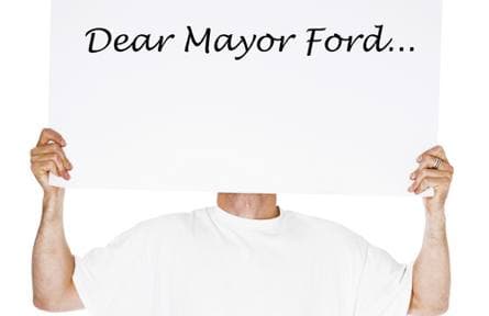 CityNews wants your messages for Mayor Rob Ford