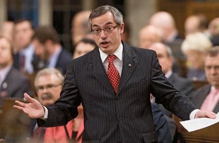 Minister overboard