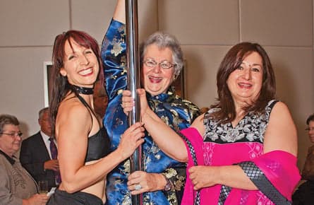 Who paid $10,000 for Elizabeth May’s cane?