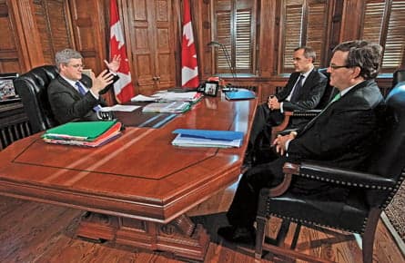 So what does Jim Flaherty do now about the economy?