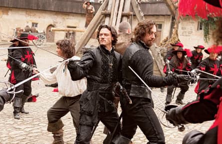 The Three Musketeers go sci-fi