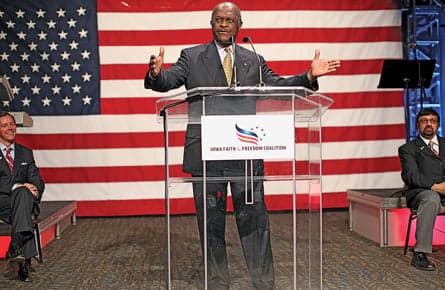 Herman Cain is able