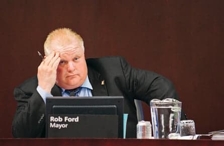 Rob Ford can’t fight city hall