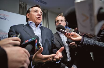 François Legault to the rescue