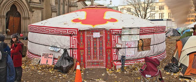 Welcome to my yurt
