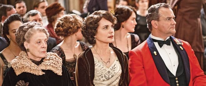 Downton Abbey’ makes a scene