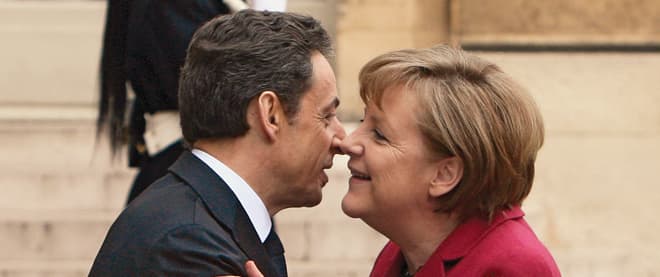 Sarkozying up to the chancellor