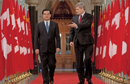 Harper's slow boat to China sets sail
