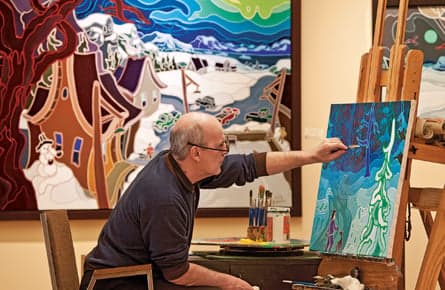 Art that comes alive with 3D glasses
