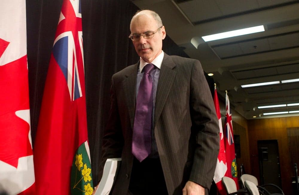 Drummond report crushes Ontarians' morale–and the table