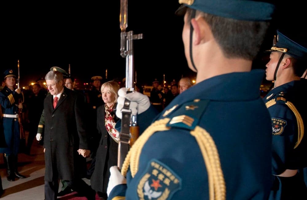 Mr. Harper goes to Beijing