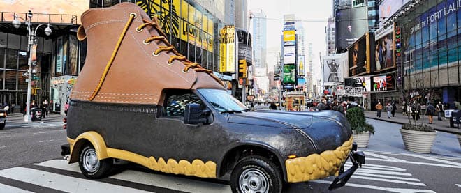 L.L. Bean celebrates 100 years with a Bootmobile