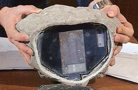 How the British used a fake rock to spy on Russia