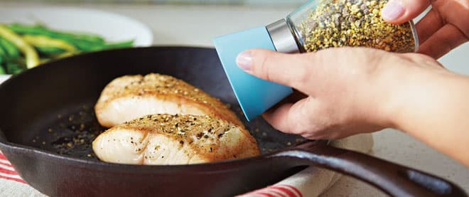A gentle slap of the sea for your food