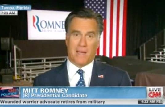 Romney and safety nets
