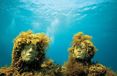 Mexico’s underwater art museum sinks sculptures beneath the sea