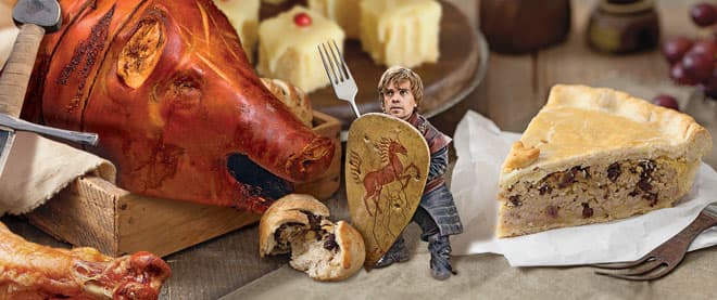 A feast fit for dragon slayersA feast fit for dragon slayers