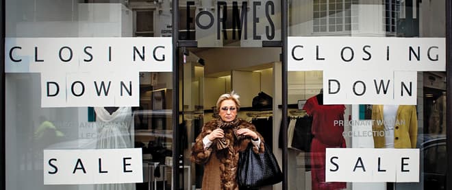 A low time for the high street
