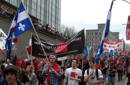 An update on Quebec's tuition protests