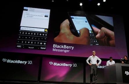 BlackBerry beats expectations