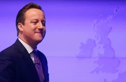 David Cameron, party pooper