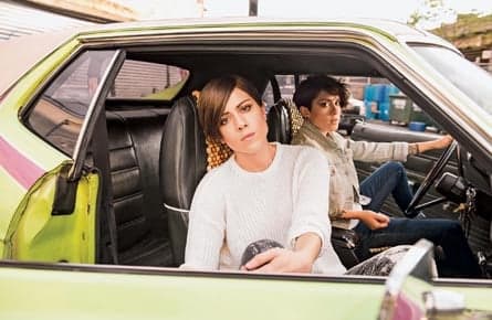 Tegan and Sara, twins at the peak
