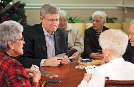 The new Stephen Harper, safer than the old Harper