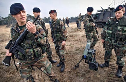 Now is the time to mount a European army, leaders conclude