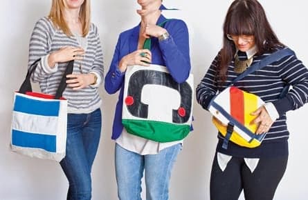 Nova Scotia entrepreneur turns old sails into trendy messenger bags