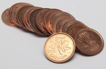 So long, penny. Why don't you take the nickel and the dime with you, too?