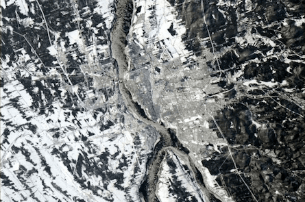 15 snapshots from orbit
