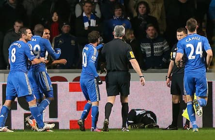 Football Association investigates after Chelsea's Eden Hazard kicks ball boy in the ribs