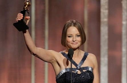 Celebrities react to Jodie Foster's Golden Globes speech