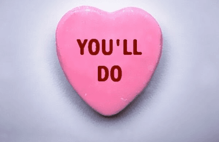Noted on Twitter: #CandyHeartRejects