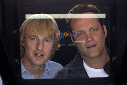Starring Vince Vaughn, Owen Wilson and ... Google?