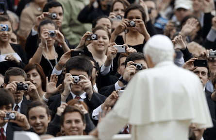The Pope in retirement