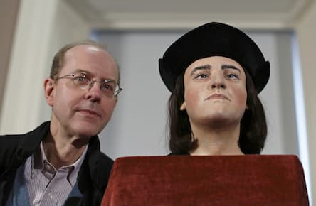 King Richard III face reconstructed to show what monarch looked like