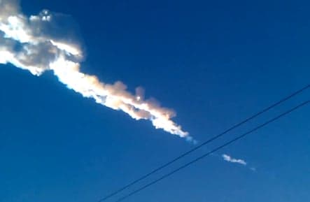 Video: Flaming meteor crashes in Russia, injures roughly 1,000
