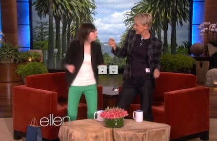 Video: Double lung transplant recipient Helene Campbell dances on The Ellen Show